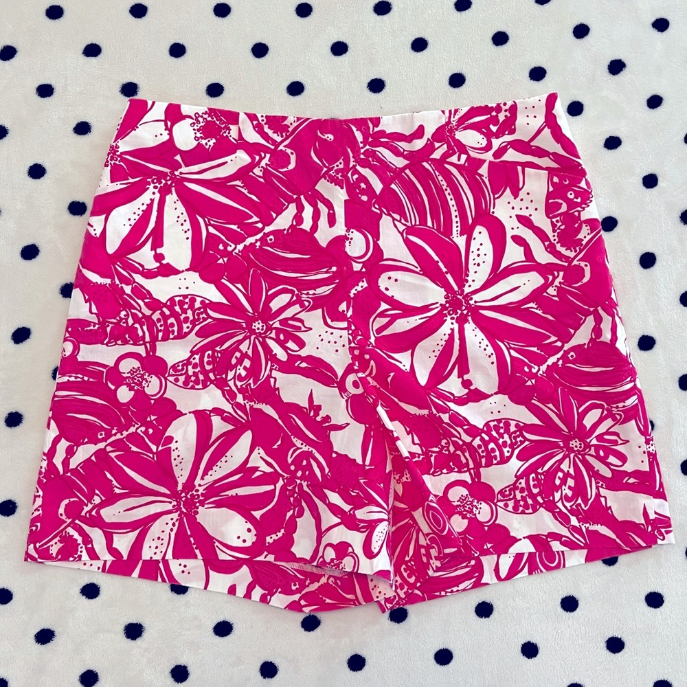 Lilly Pulitzer High Waist Shorts Size 6